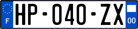 HP-040-ZX