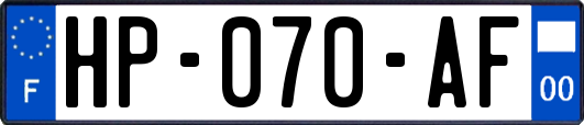 HP-070-AF