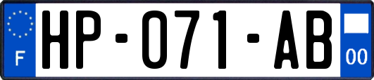 HP-071-AB