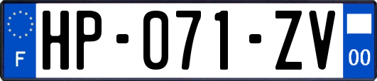 HP-071-ZV