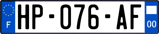 HP-076-AF