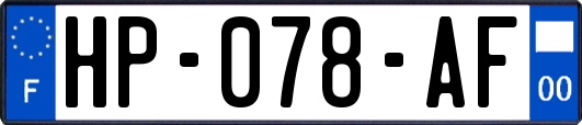 HP-078-AF