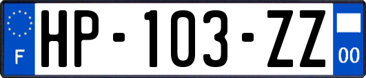 HP-103-ZZ