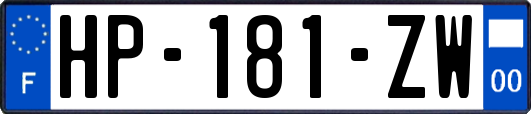 HP-181-ZW