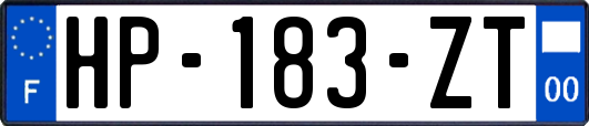 HP-183-ZT