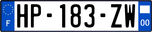 HP-183-ZW