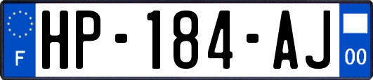 HP-184-AJ