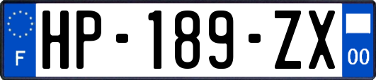 HP-189-ZX