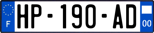 HP-190-AD