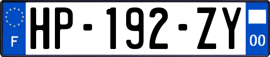 HP-192-ZY