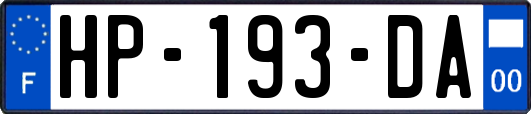 HP-193-DA
