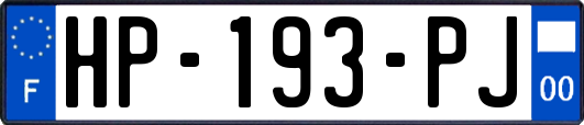HP-193-PJ