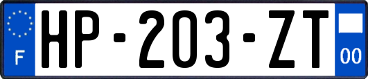 HP-203-ZT