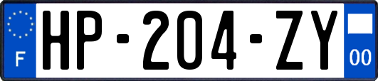 HP-204-ZY