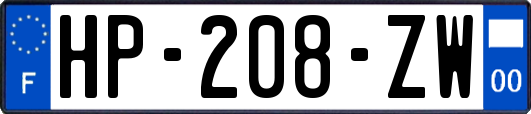 HP-208-ZW