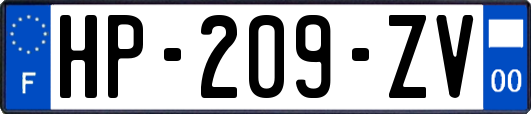 HP-209-ZV