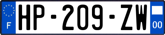 HP-209-ZW