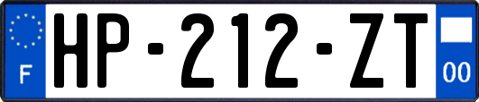 HP-212-ZT