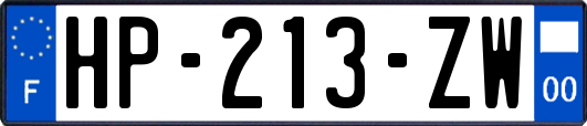 HP-213-ZW