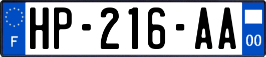 HP-216-AA