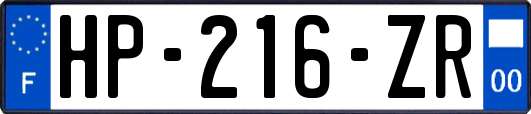 HP-216-ZR