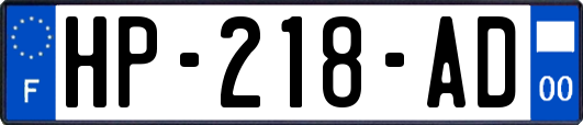 HP-218-AD