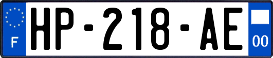 HP-218-AE