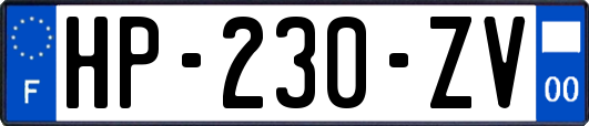 HP-230-ZV