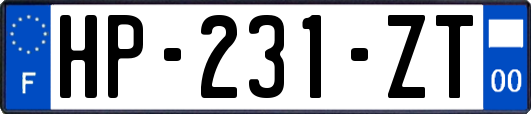 HP-231-ZT