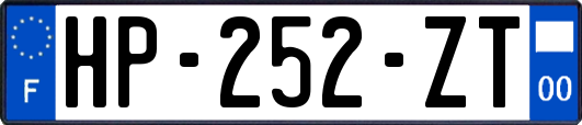 HP-252-ZT