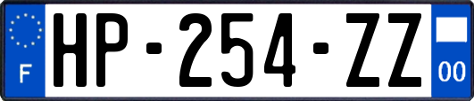 HP-254-ZZ