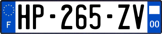 HP-265-ZV