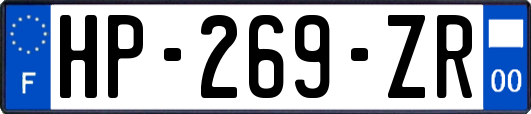 HP-269-ZR