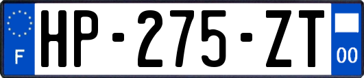 HP-275-ZT