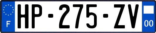 HP-275-ZV