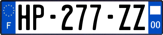 HP-277-ZZ