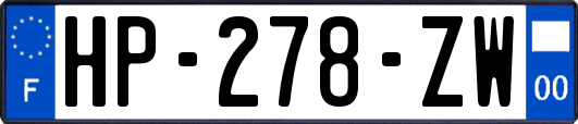 HP-278-ZW