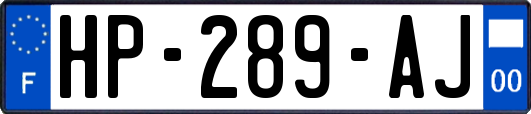 HP-289-AJ