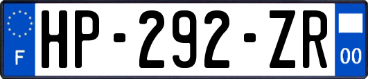 HP-292-ZR