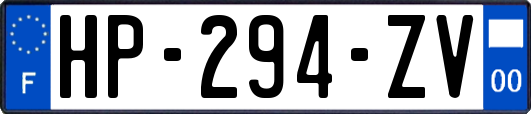 HP-294-ZV