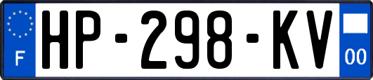 HP-298-KV