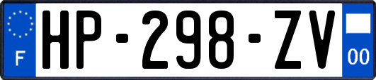 HP-298-ZV