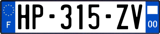 HP-315-ZV