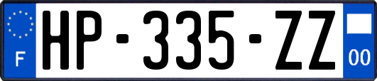 HP-335-ZZ