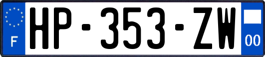 HP-353-ZW