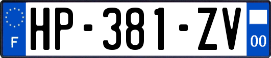 HP-381-ZV