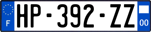 HP-392-ZZ