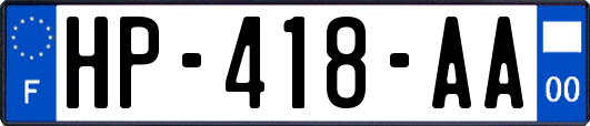 HP-418-AA