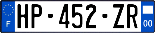 HP-452-ZR