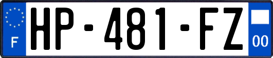HP-481-FZ